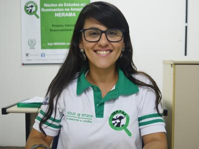 Thaísa de Oliveira, estudante do 5º semestre do curso de Medicina Veterinária da UNAMA, dará palestra durante evento. 