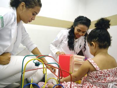 A clínica de Fonoaudiologia da UNAMA recebe crianças entre 2 e 12 anos