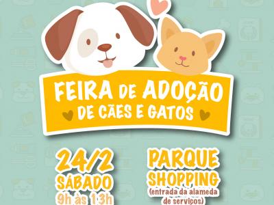 UNAMA realiza Feira de Adoção de Cães e Gatos