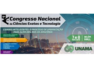 4º Congresso Nacional de Ciência Exatas e Tecnologia