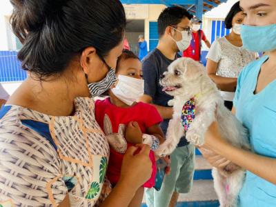 UNAMA realizou Projeto Pet Terapia em Hospital Municipal  