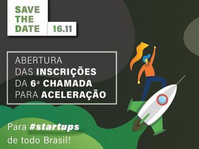 Aceleradora vai disponibilizar mais de R$ 1 milhão para startups 