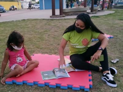  A ideia é incentivar a leitura de uma forma dinâmica e lúdica