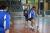 As meninas participam da disputa na modalidade Futsal Feminino