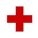 Imagem mostra cruz vermelha